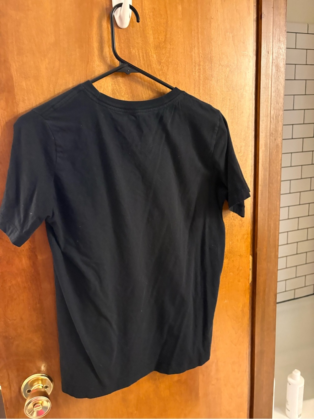Nike Kid’s Black Logo T-Shirt - Picture 3 of 3